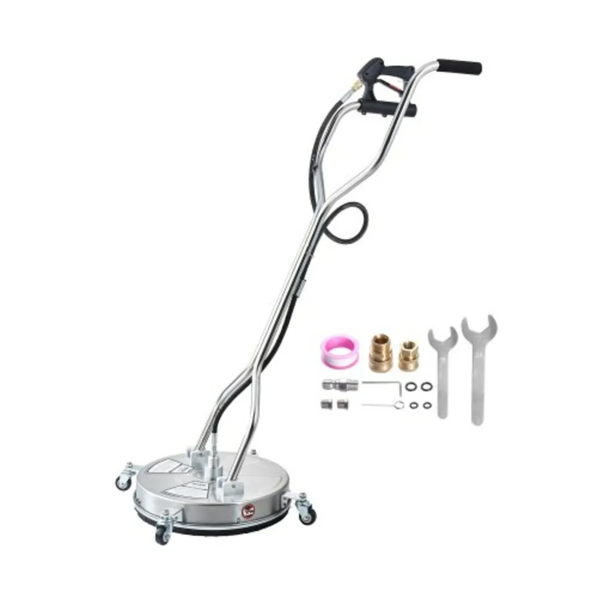 18" Pressure Washer Surface Cleaner 4 Wheels Dual