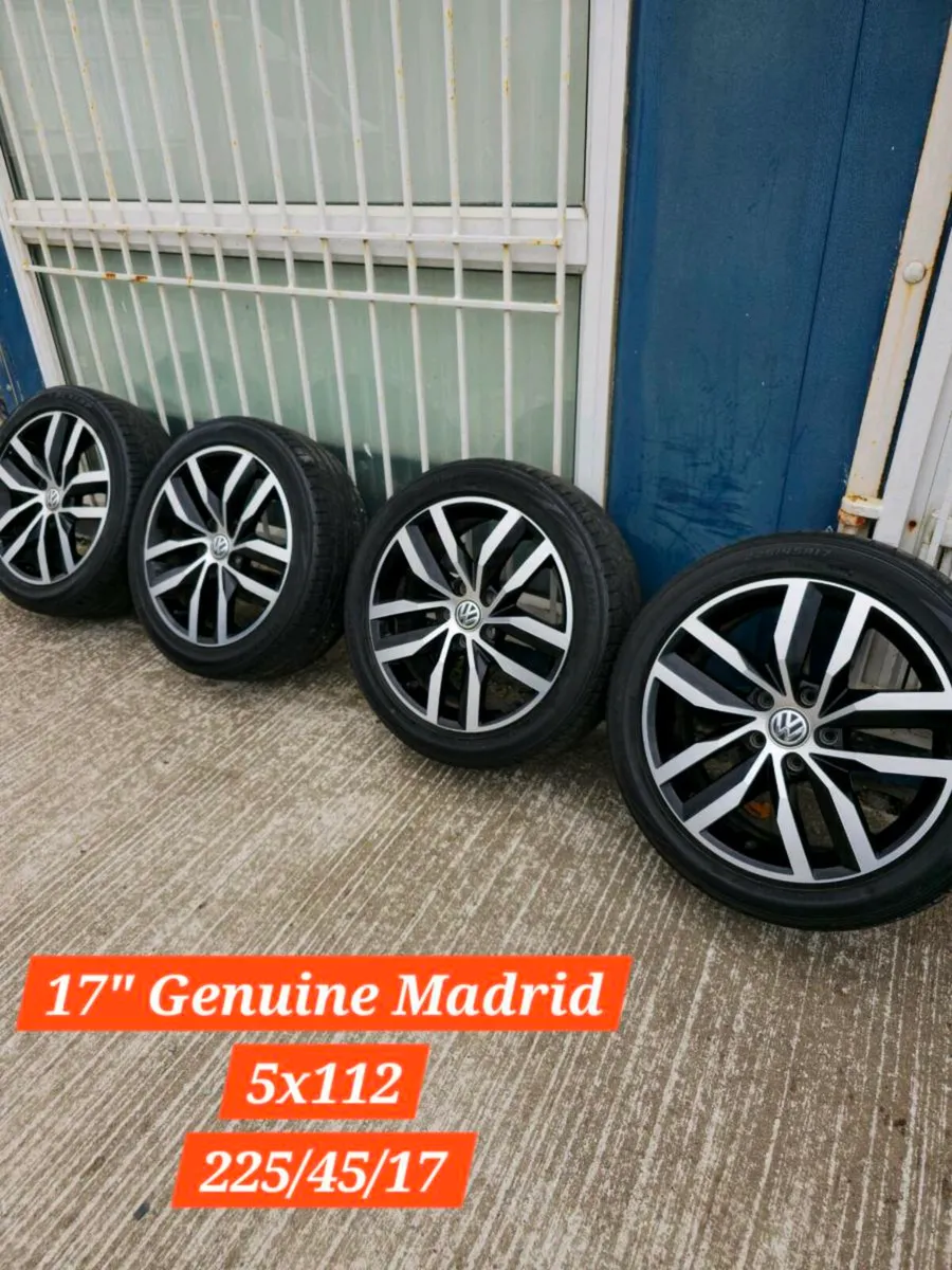 Sets of Alloys for Sale 5x112, 16"-20" VW, Merc, - Image 2