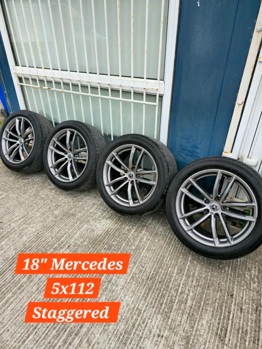 Sets of Alloys for Sale 5x112, 16"-20" VW, Merc, - Image 3