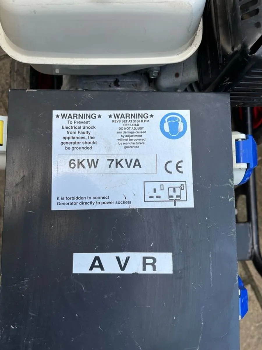 Honda 7kva petrol generator - Image 1
