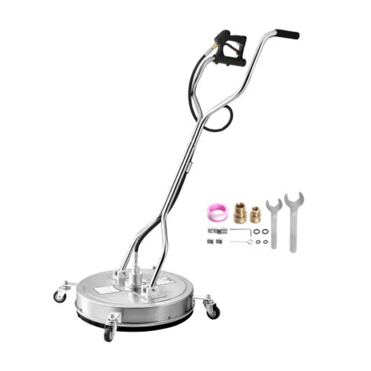 22" Pressure Washer Surface Cleaner 4 Wheels Dual - Image 1