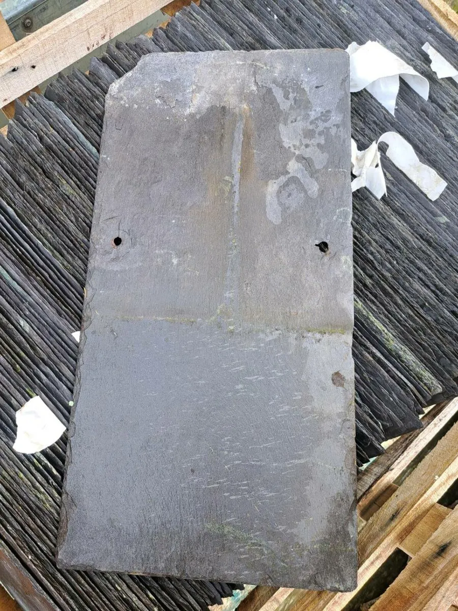 200 qty 24x12 Reclaimed Bangor Blue Slates