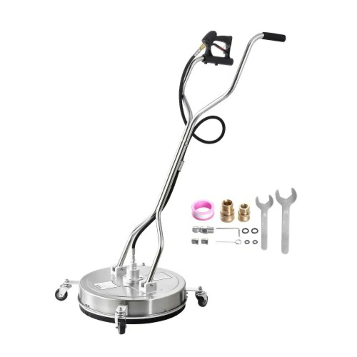 21" Pressure Washer Surface Cleaner 4 Wheels Dual - Image 1