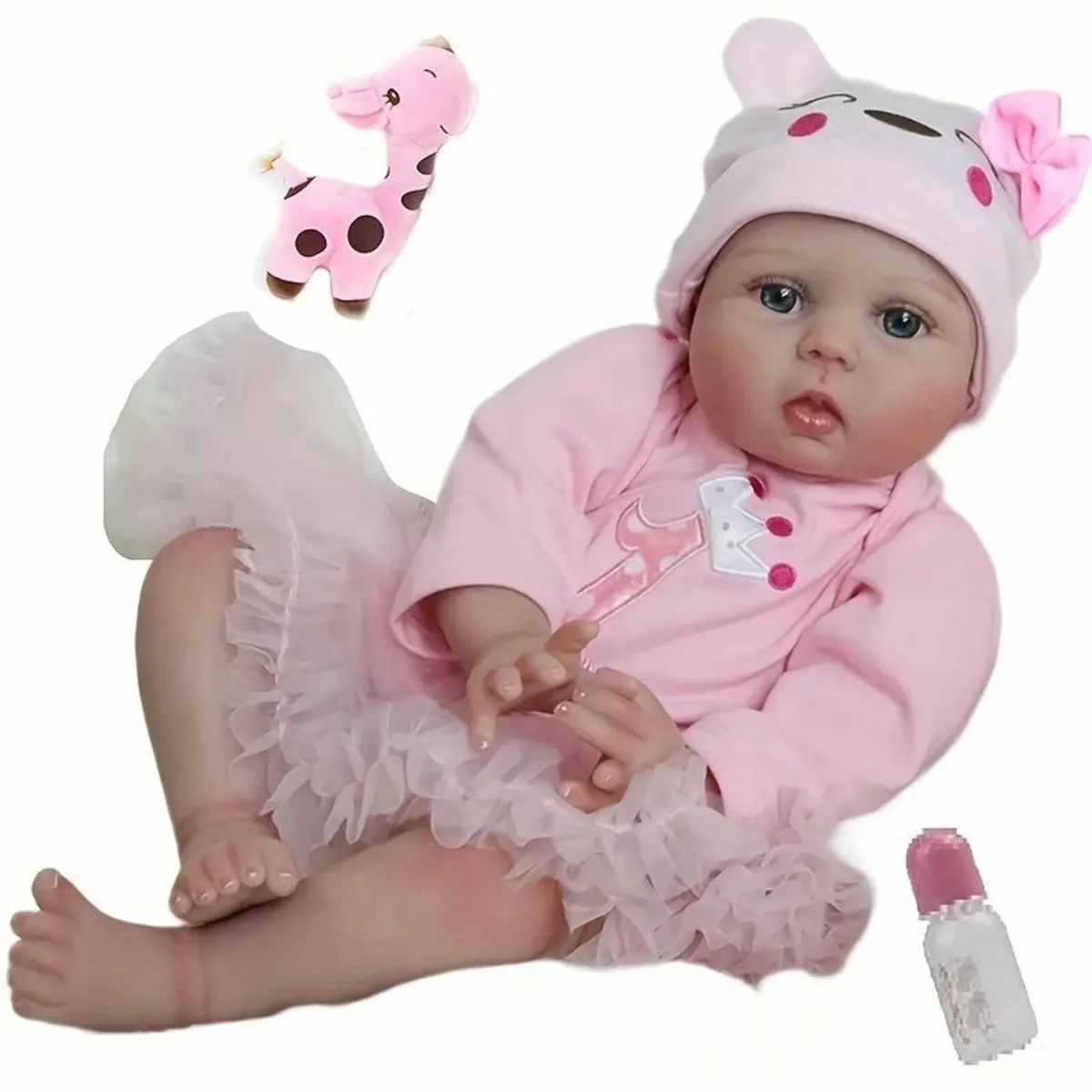 20" Reborn Doll Realistic Baby Doll with Soft Clot - Image 1