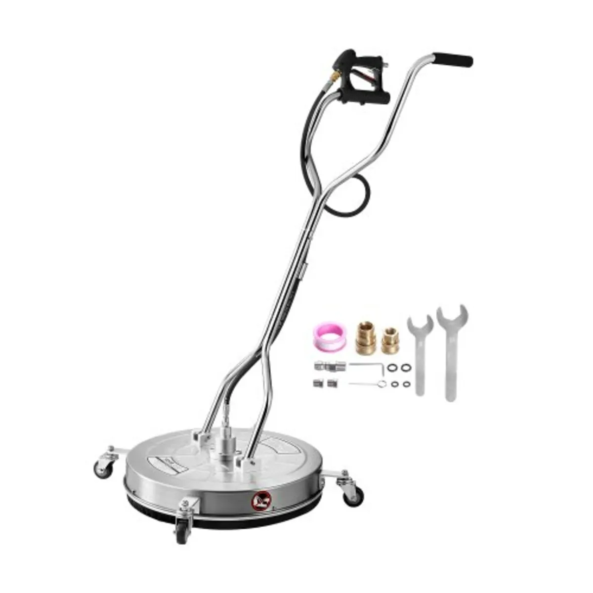24" Pressure Washer Surface Cleaner 4 Wheels Dual - Image 1