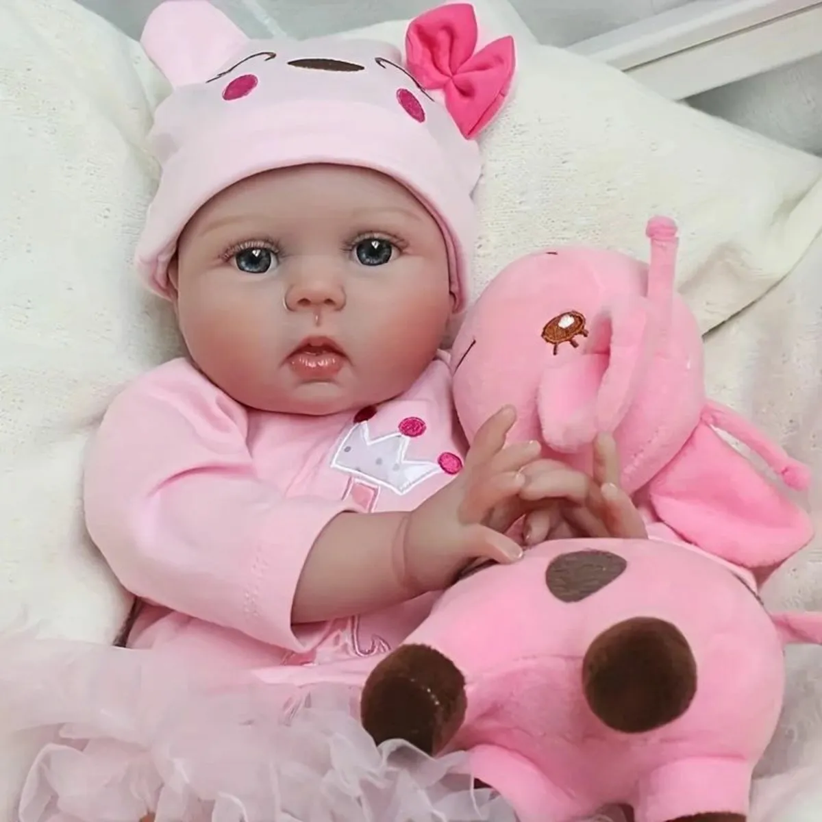 20" Reborn Doll Realistic Baby Doll with Soft Clot - Image 3