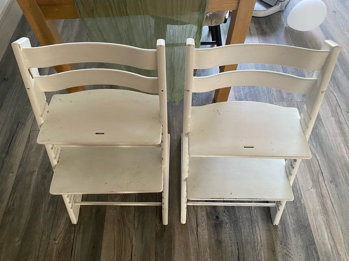 Stokke Tripp Trapp chair x2 - Image 2