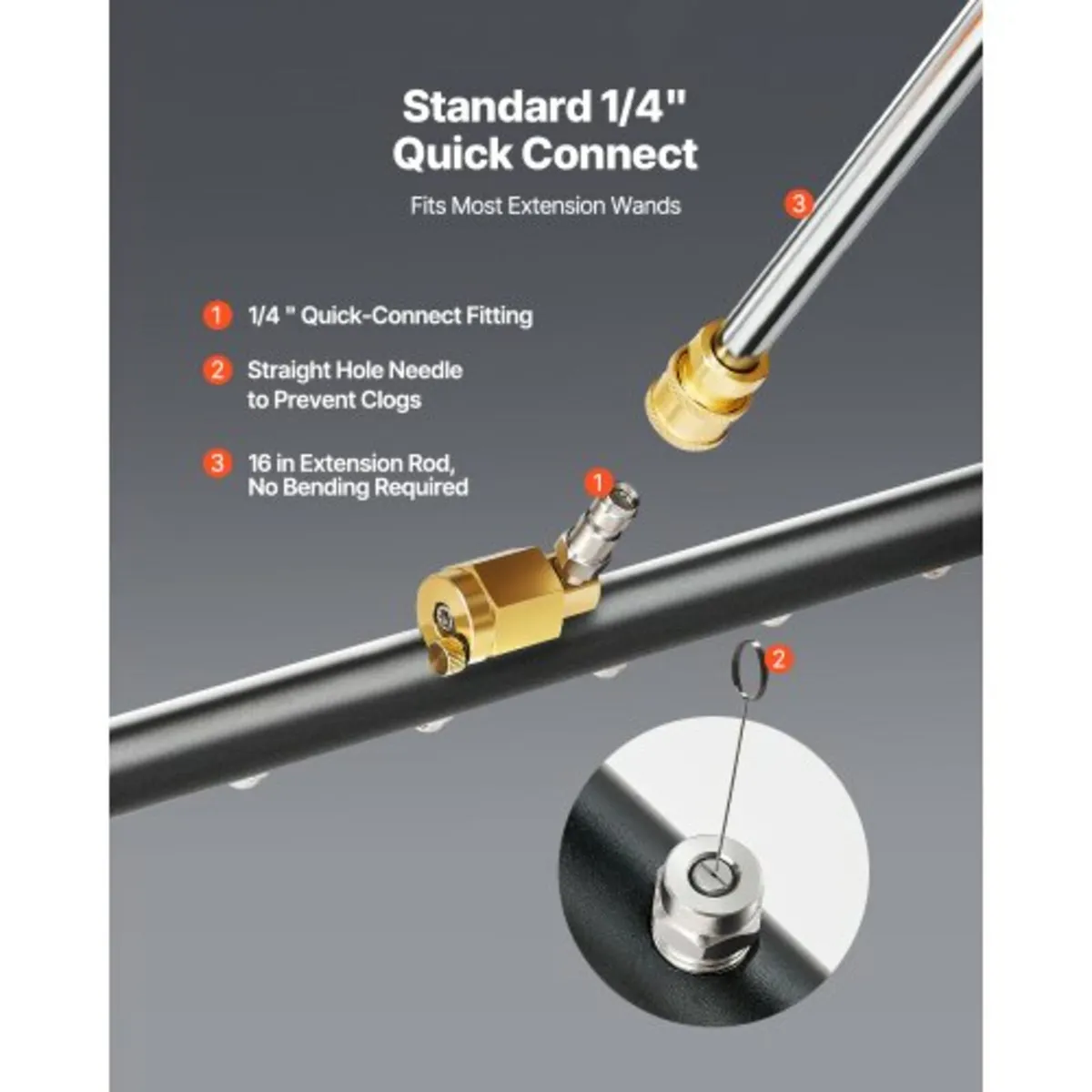 16" Pressure Washer Undercarriage Cleaner with 2 W - Image 2
