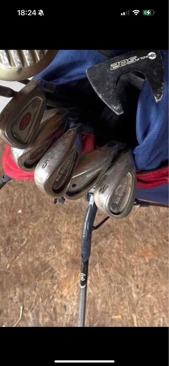 Callaway big Bertha ladies irons & putter