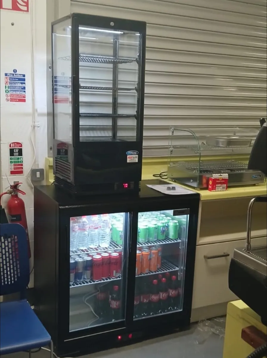 Bottle fridge cake fridge hot counter - Image 1