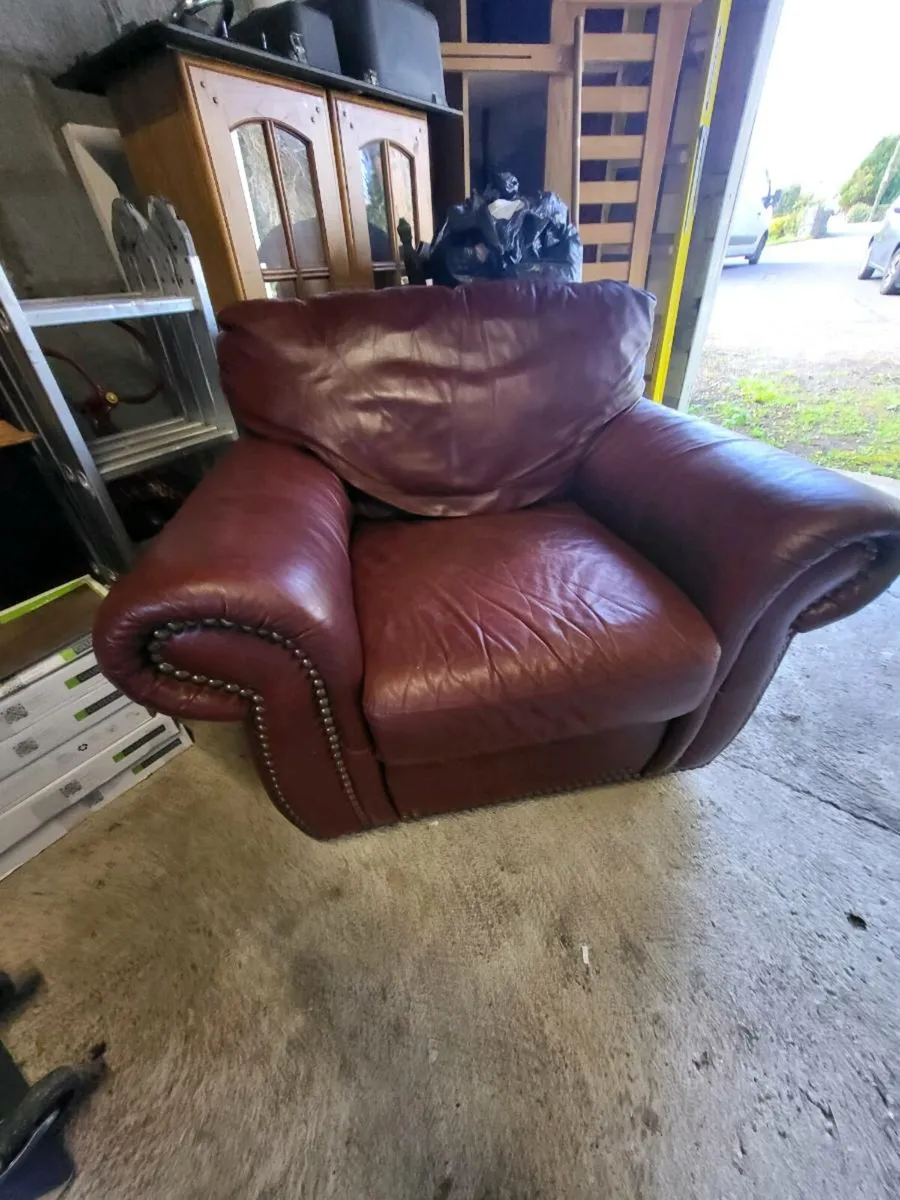 Leather Chair - Image 1
