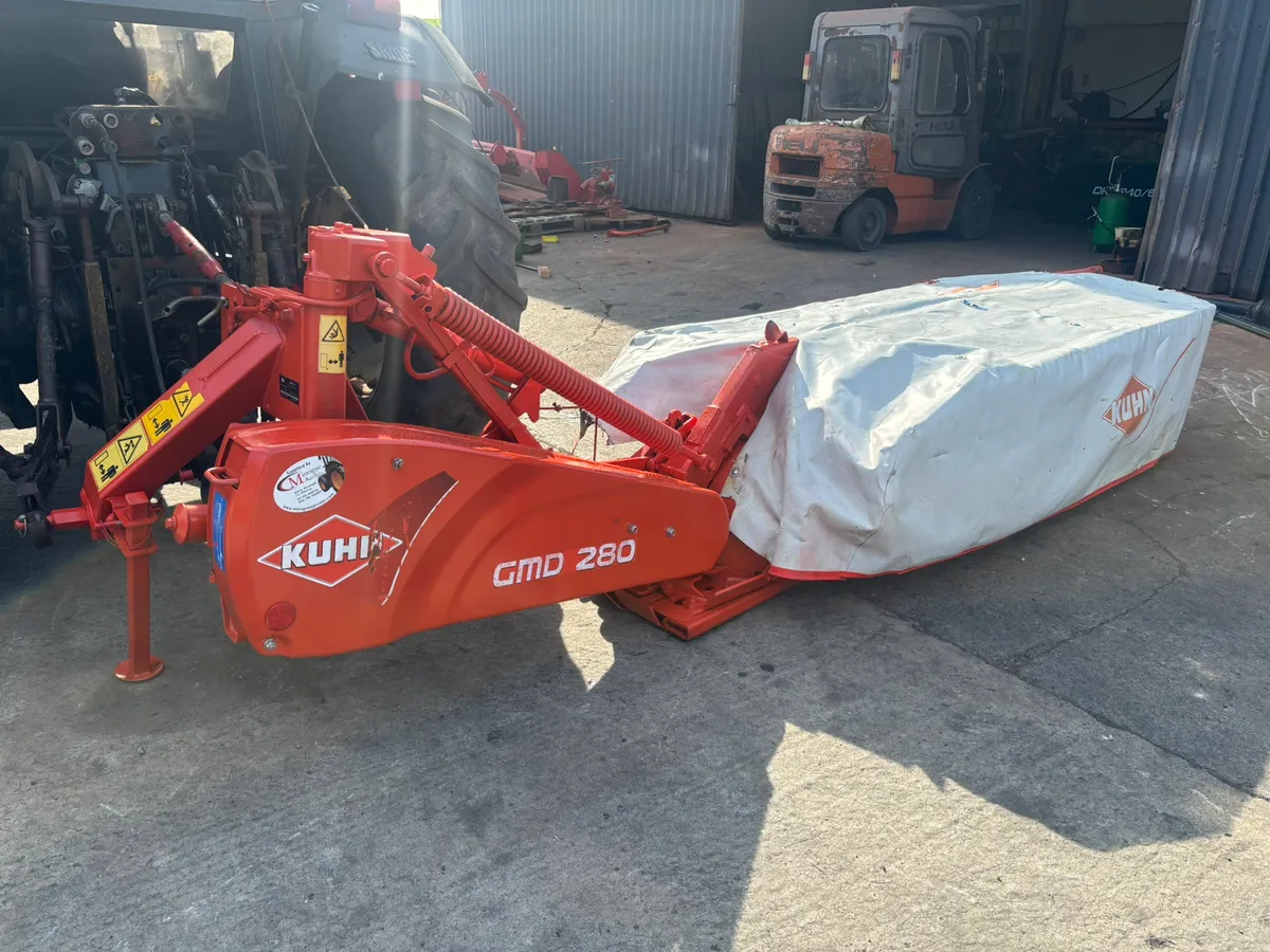 KUHN GMD 280 DISC MOWER - Image 1
