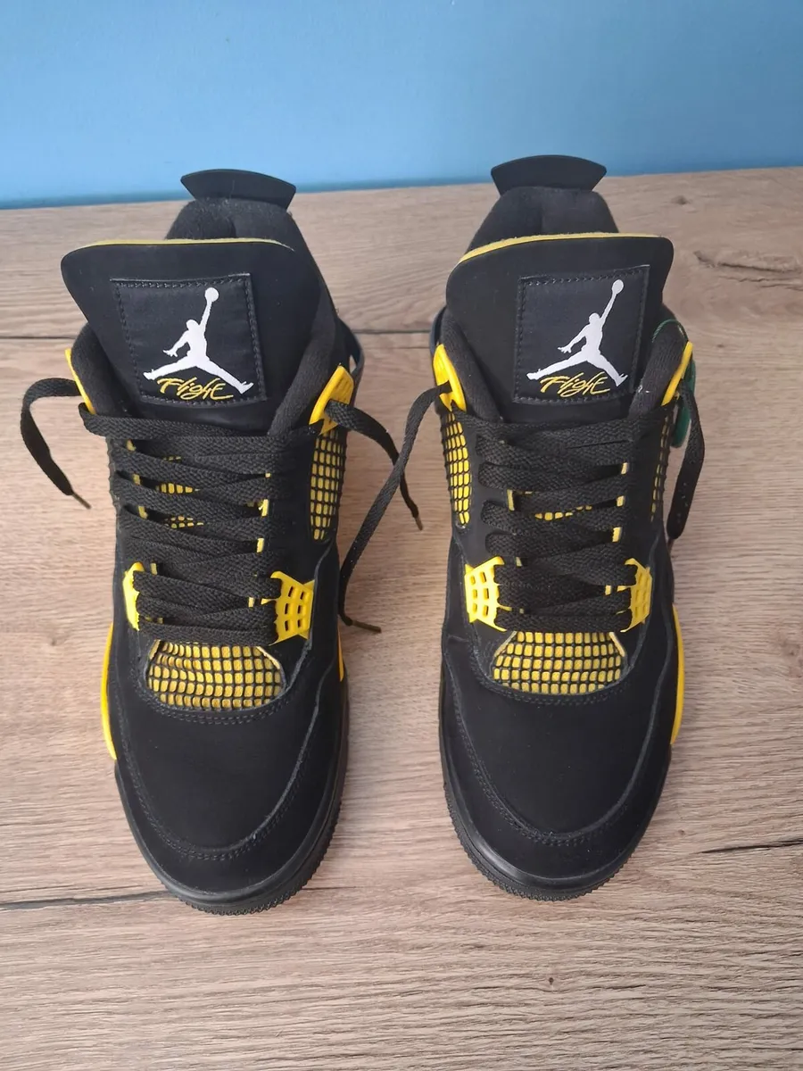 Air Jordan 4 Yellow Thunders - Image 2