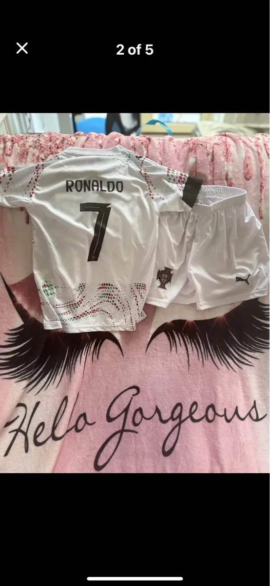 Boy’s Football Kit Portugal - Image 2
