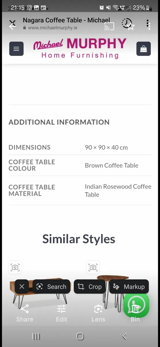 Nagara Coffee table - Image 3