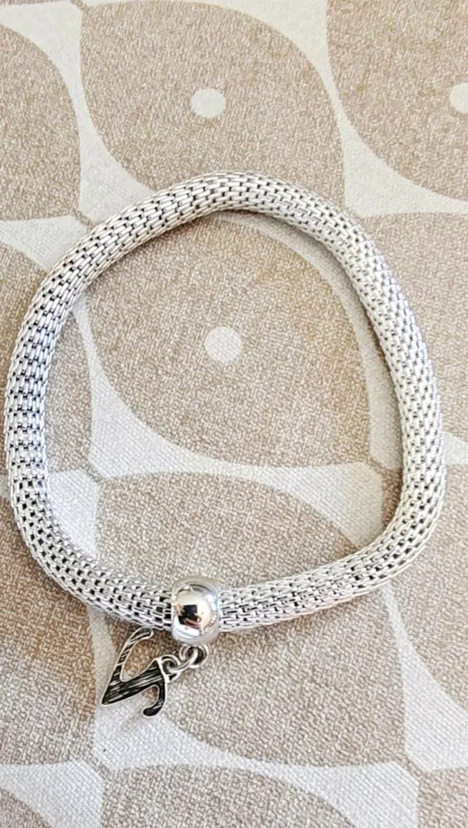 Silvertone bracelet - Image 1
