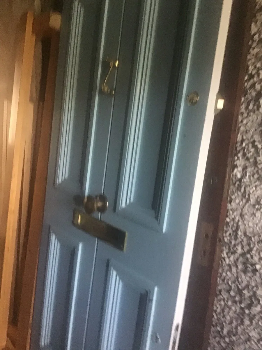 Timber door - Image 1