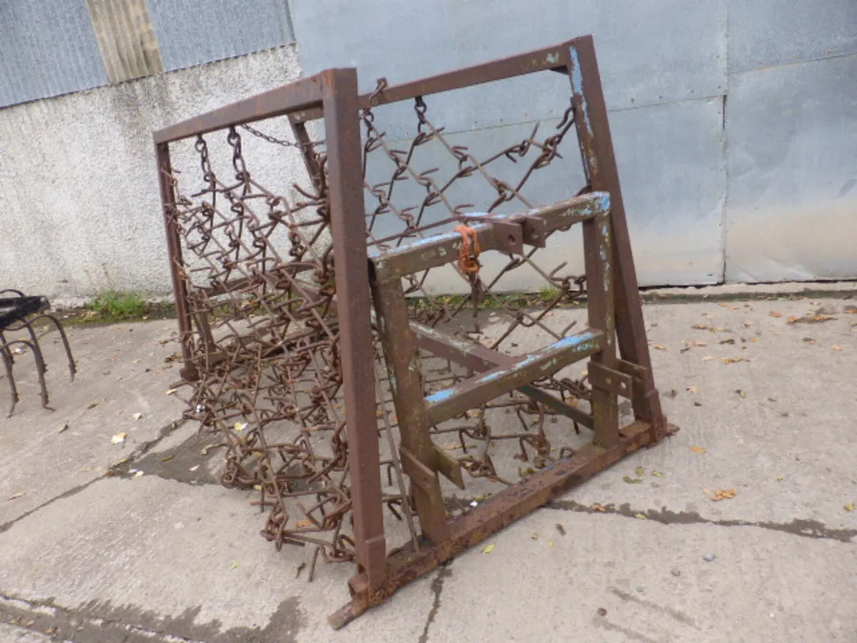12FT Mounted Chain Harrow - Image 1