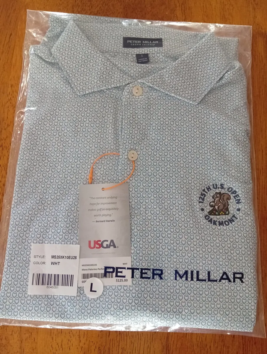 Peter Millar Size Large 125 TH U.S Open Shirt - Image 3