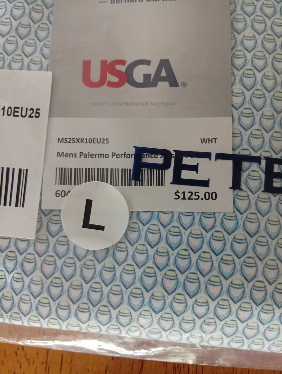 Peter Millar Size Large 125 TH U.S Open Shirt - Image 4
