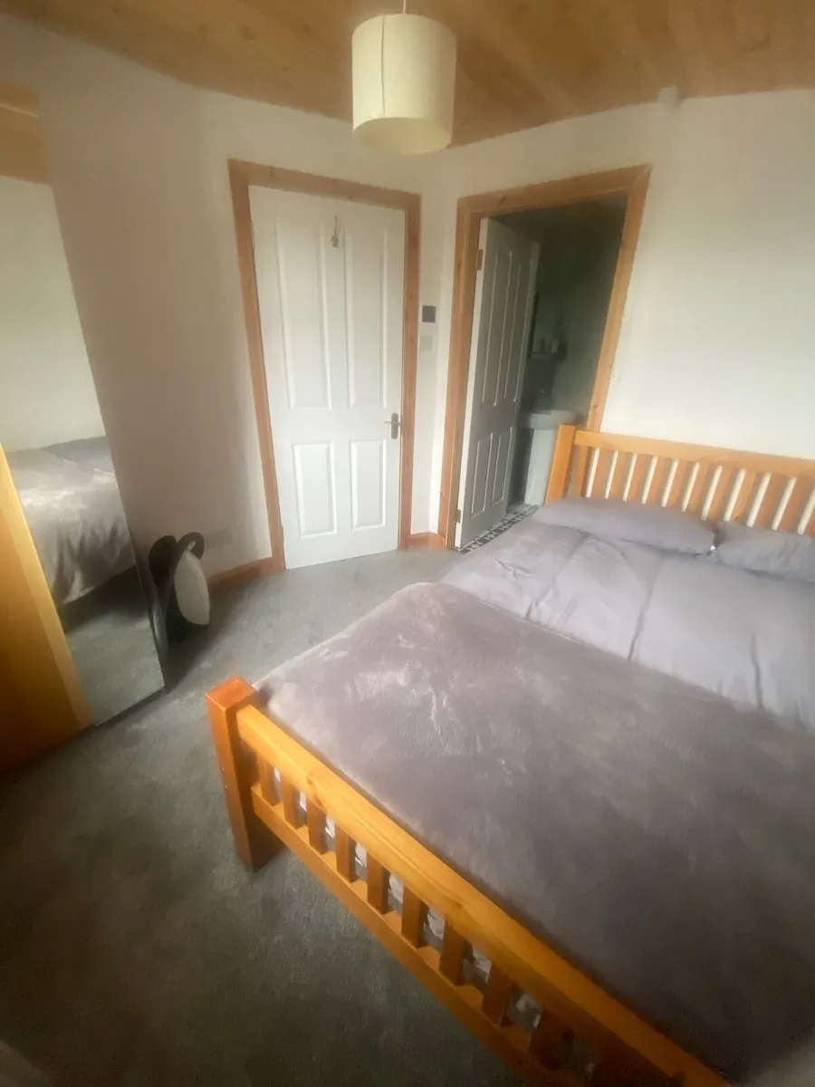 Double bed to sell and 1 bedroom flat to rent - Image 2