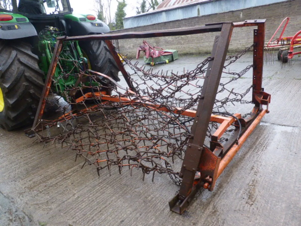 16FT Mounted Chain Harrow Hydraulic Folding - Image 3