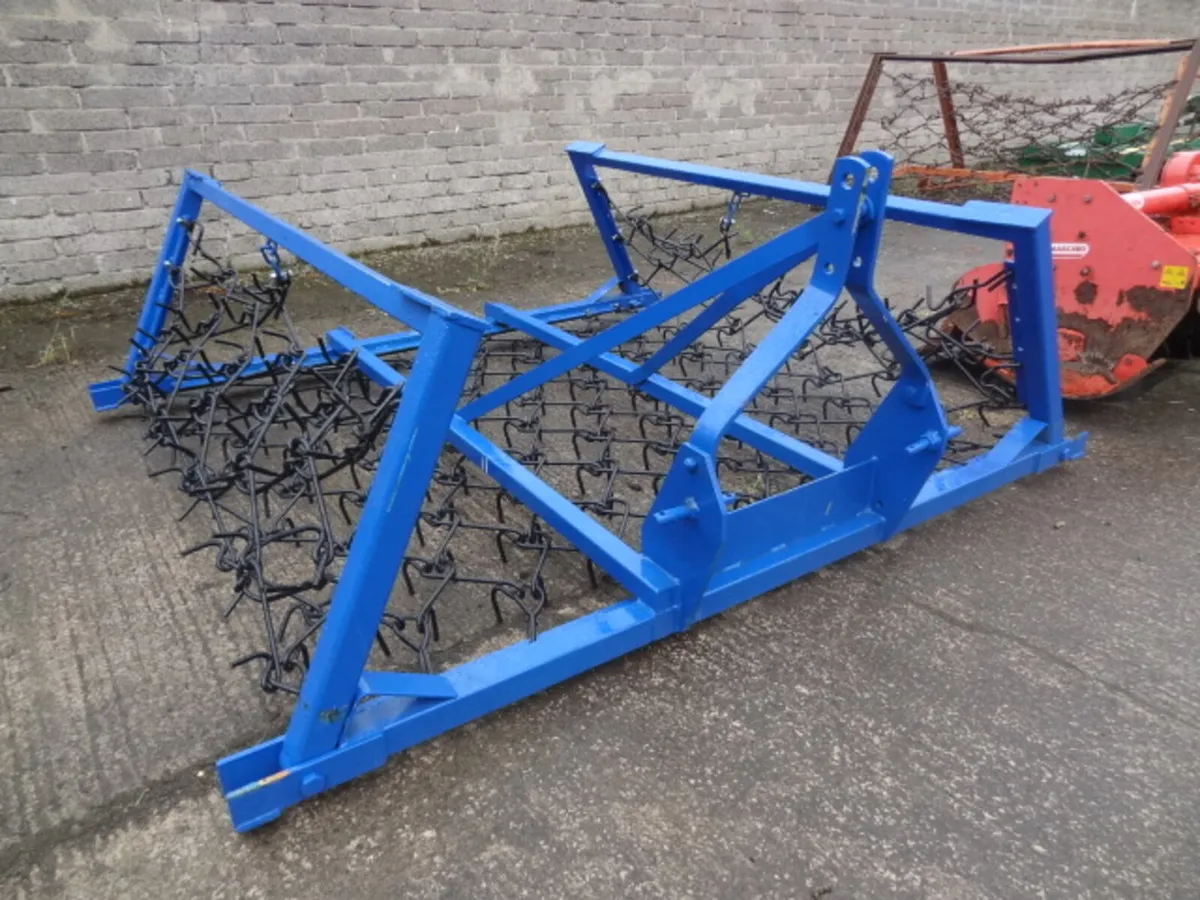 4 Metre Mounted Chain Harrow - Image 1