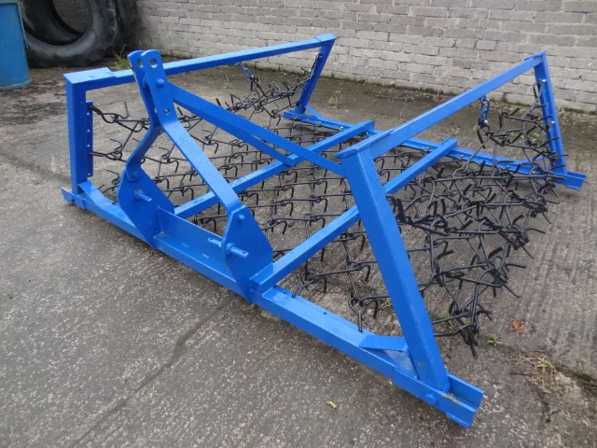 4 Metre Mounted Chain Harrow - Image 3