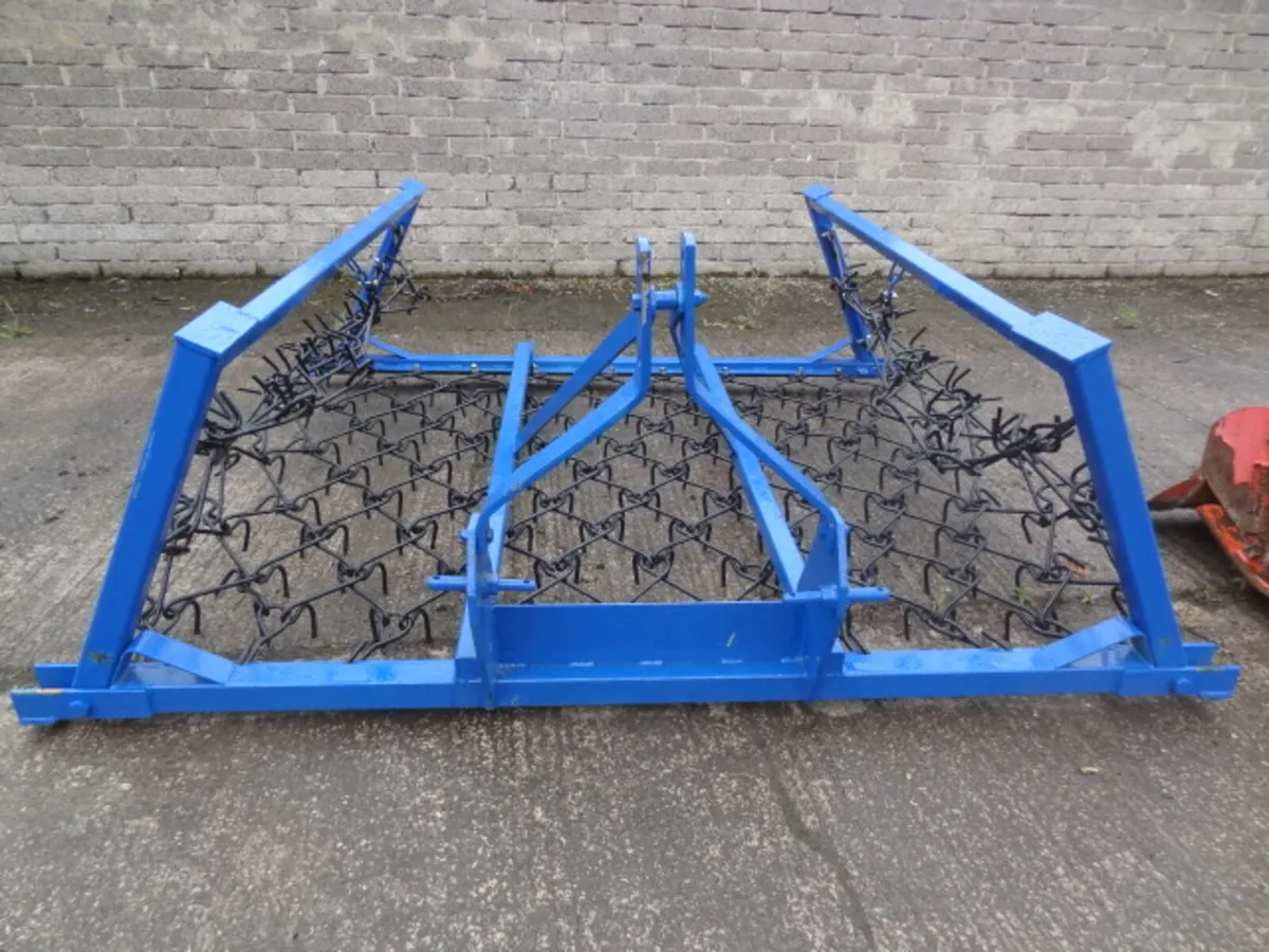 4 Metre Mounted Chain Harrow - Image 2
