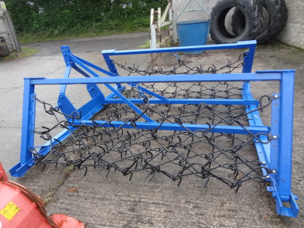 4 Metre Mounted Chain Harrow - Image 4
