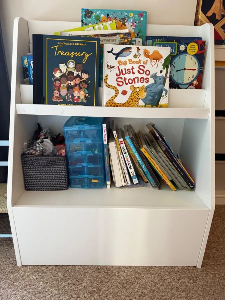 Ikea bergig book display + storage