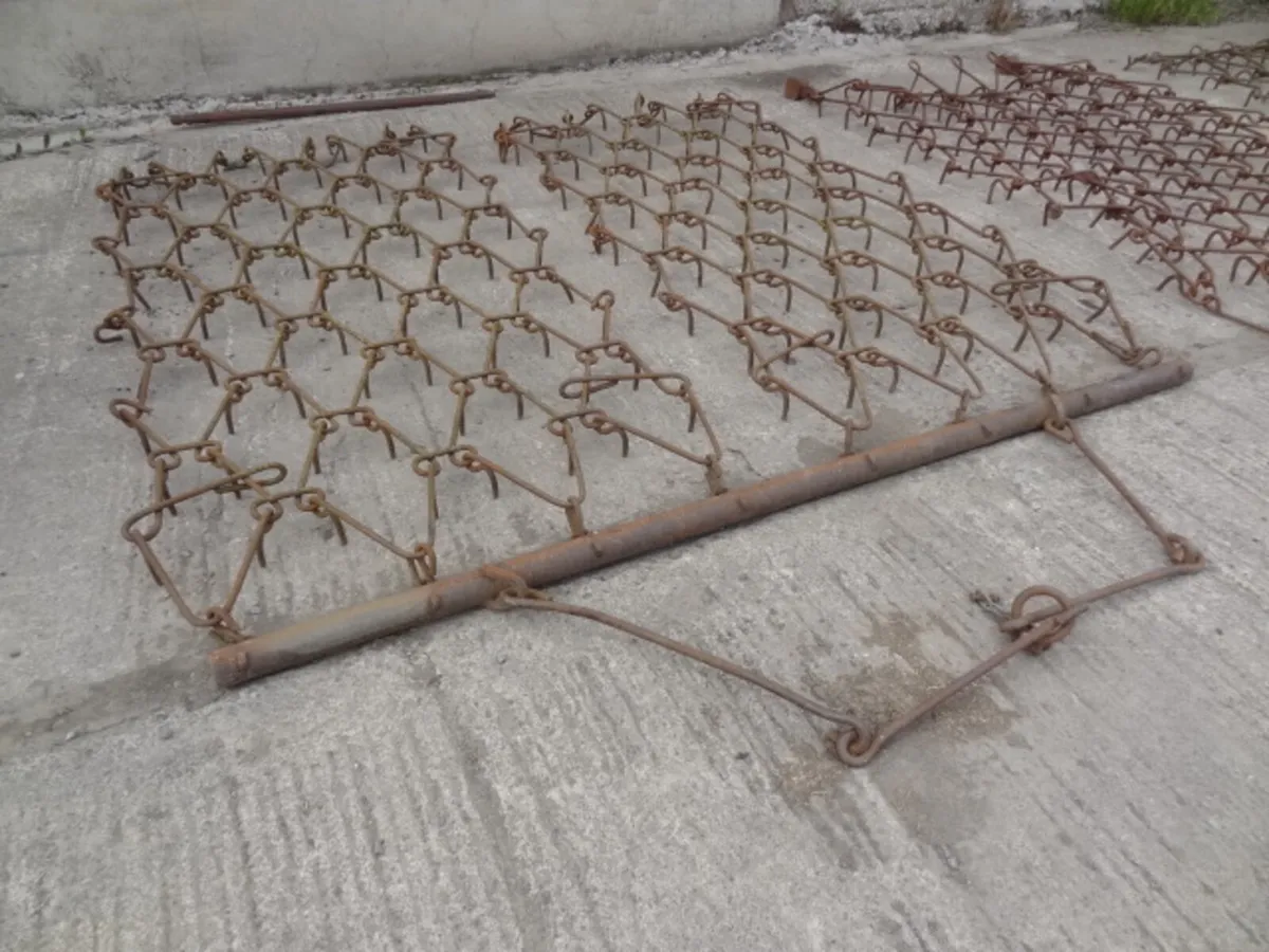 8FT Trailed Chain Harrow - Image 1