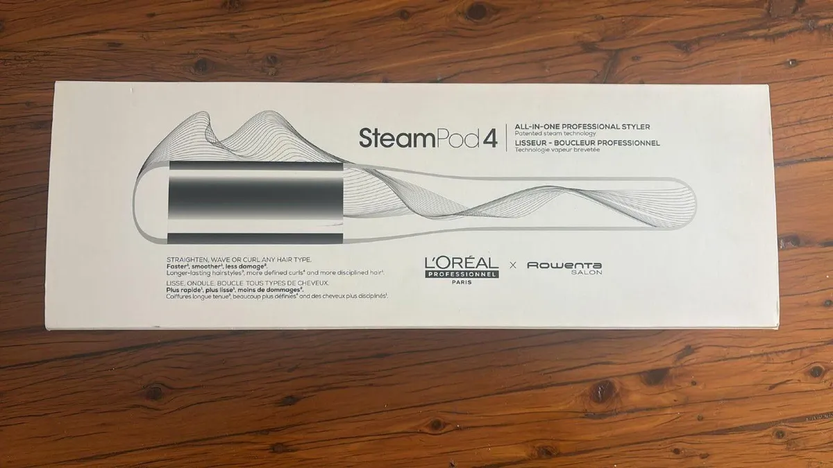 Hair straightener Steam Pod 4 NEW - Image 1