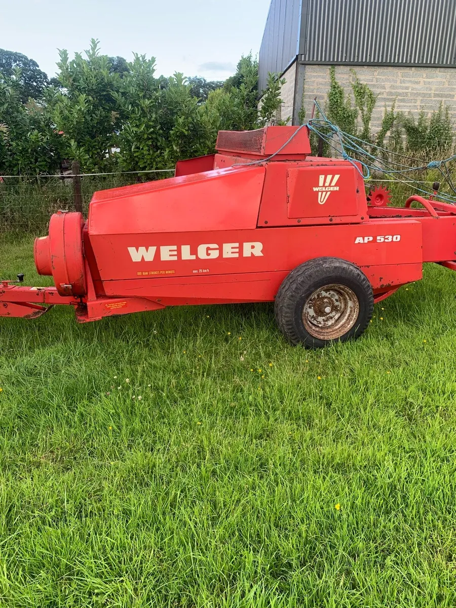 Welger square baler - Image 1