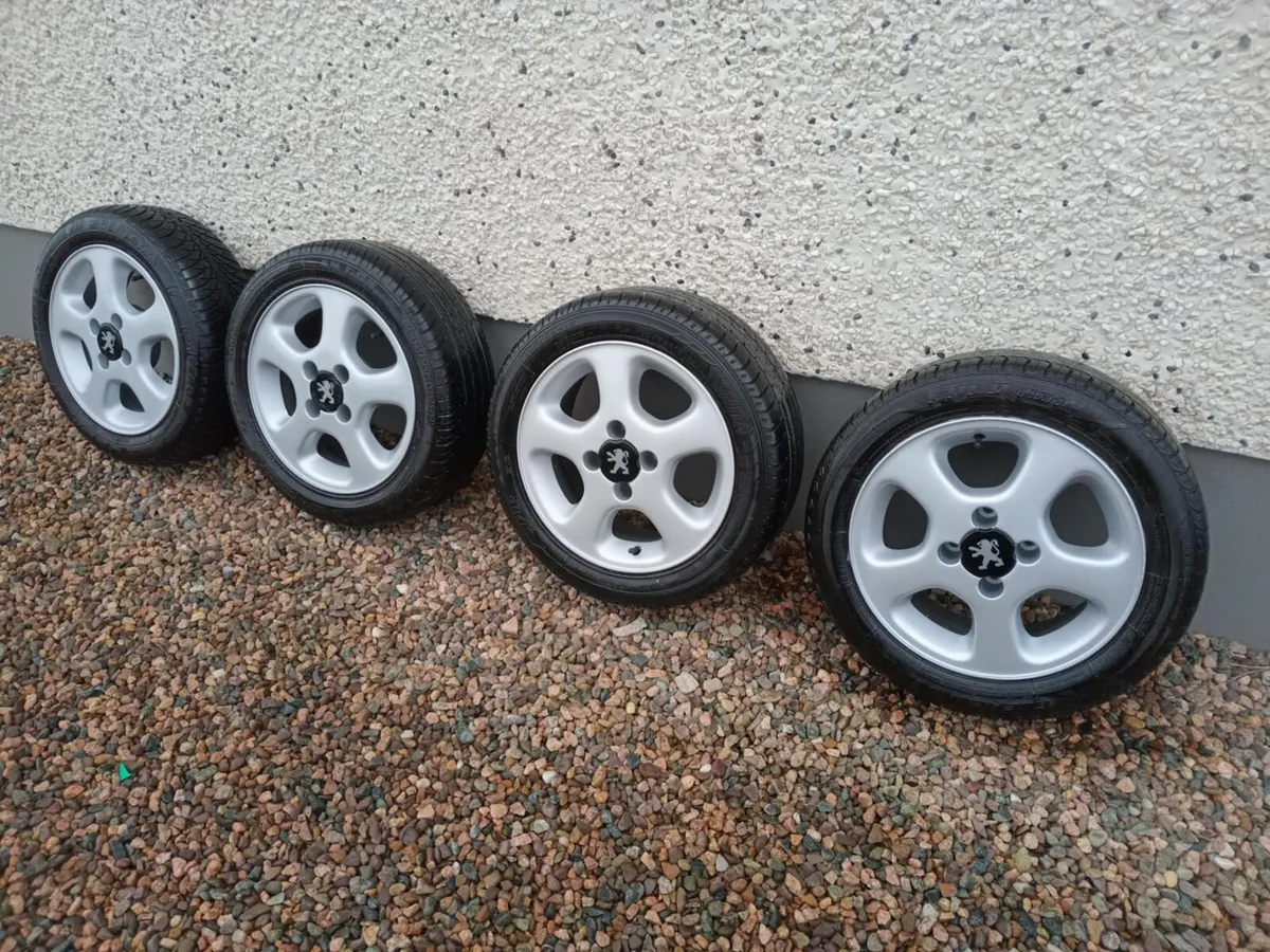 Peugeot Alloy Wheels & Tyres - Image 1