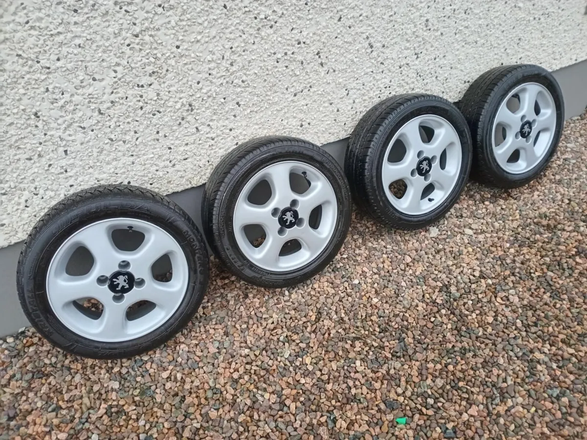 Peugeot Alloy Wheels & Tyres - Image 2
