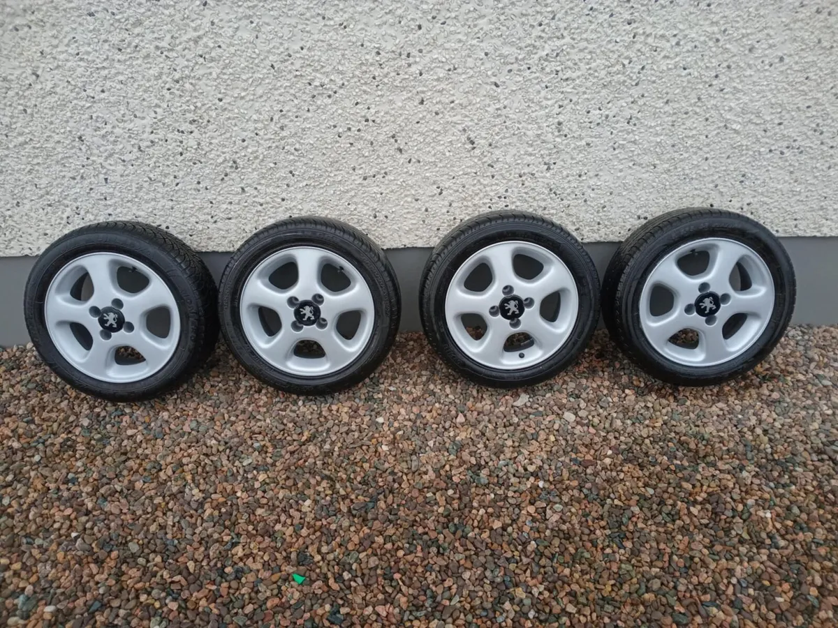 Peugeot Alloy Wheels & Tyres - Image 3