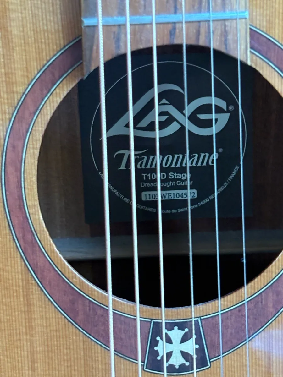 Lag Tramontane Acoustic Guitar - Image 2