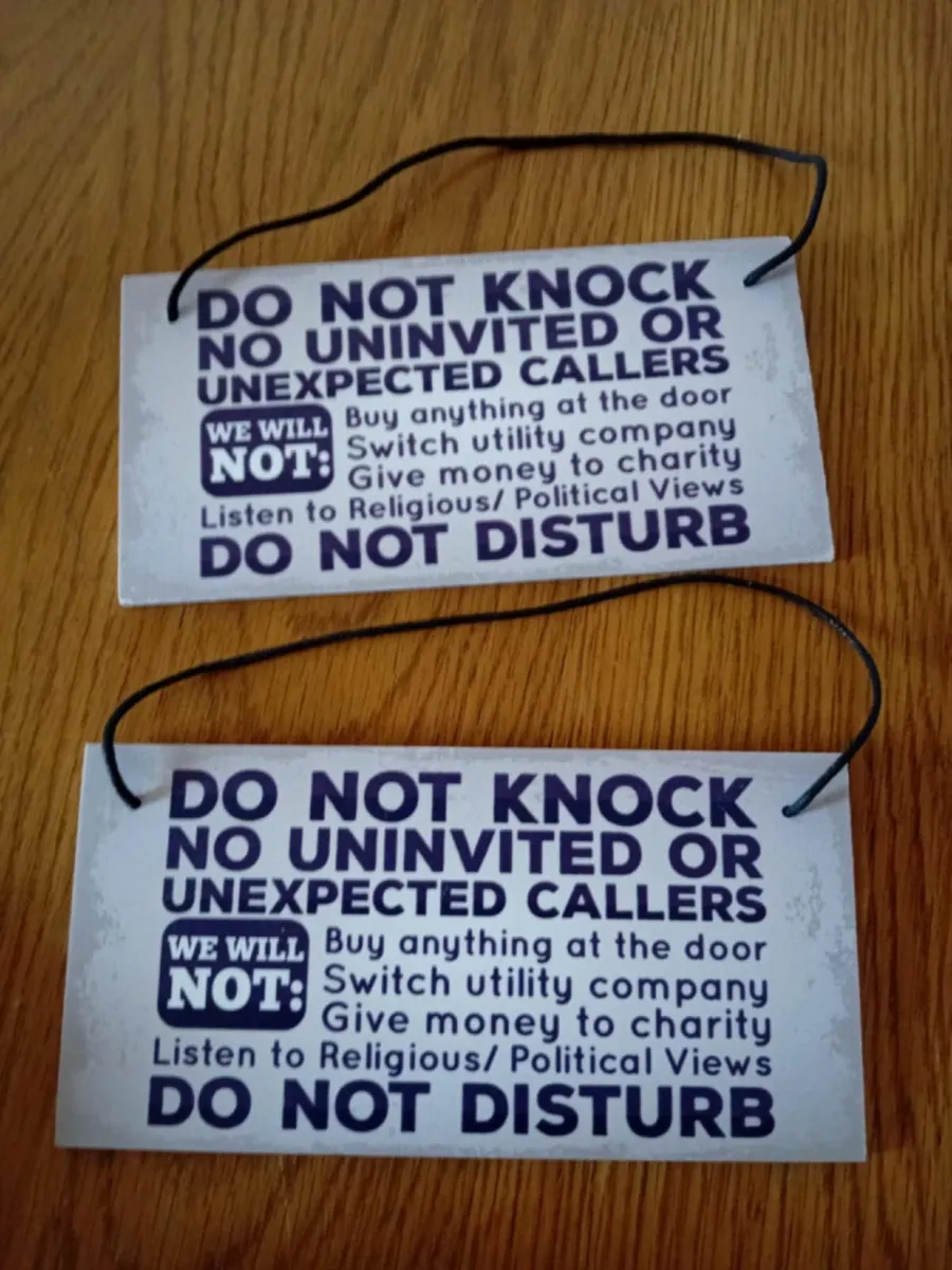 Door Signs - Image 1