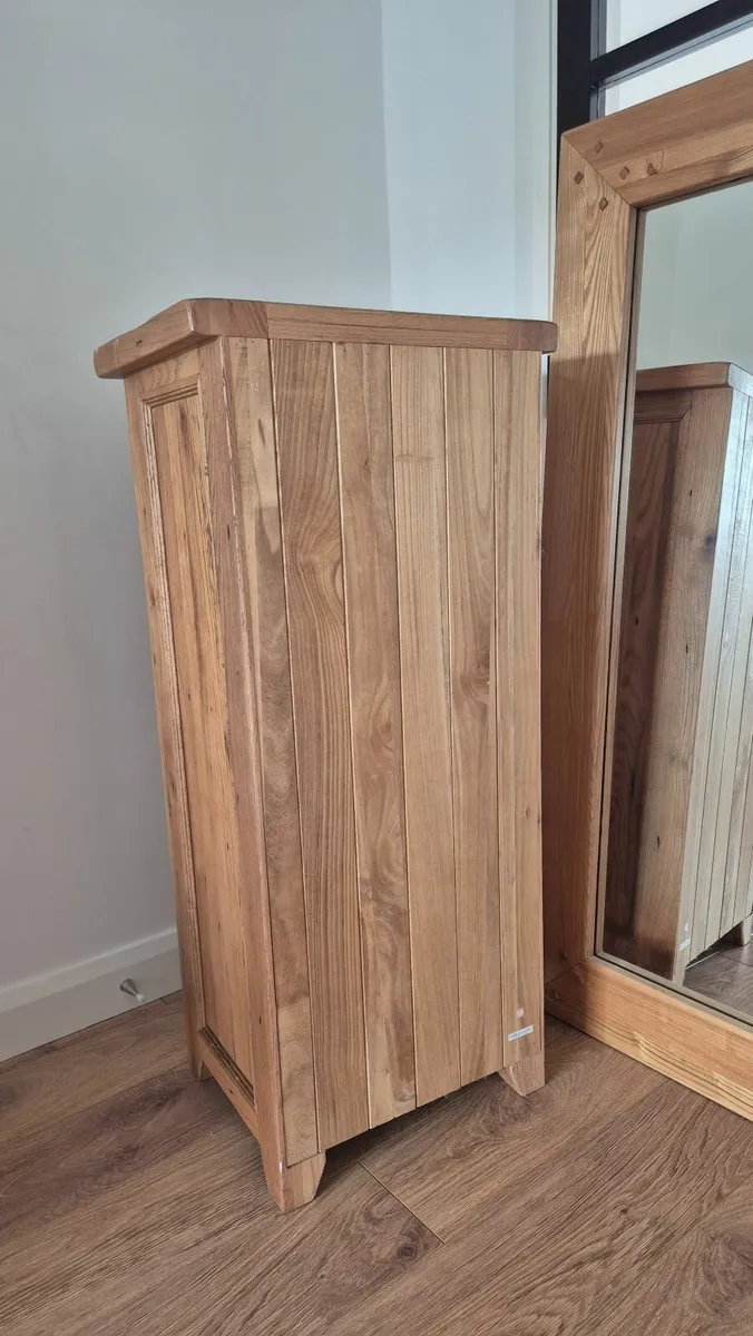 Oak Tallboy 6 Drawer Cabinet - Image 4