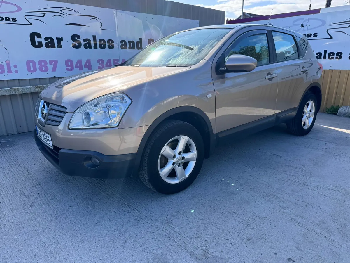 08 Nissan Qashqai  1.6 Petrol Low Miles Warranty - Image 1