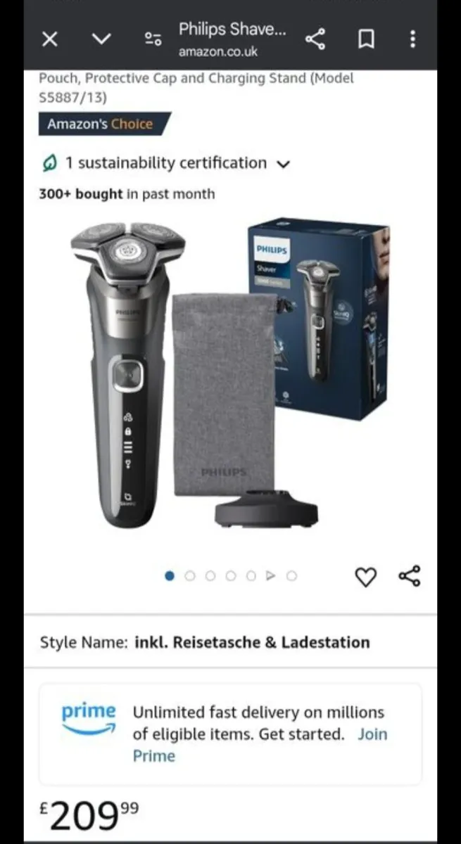 Philips shaver 5000 series

BRAND NEW SEALED - Image 1