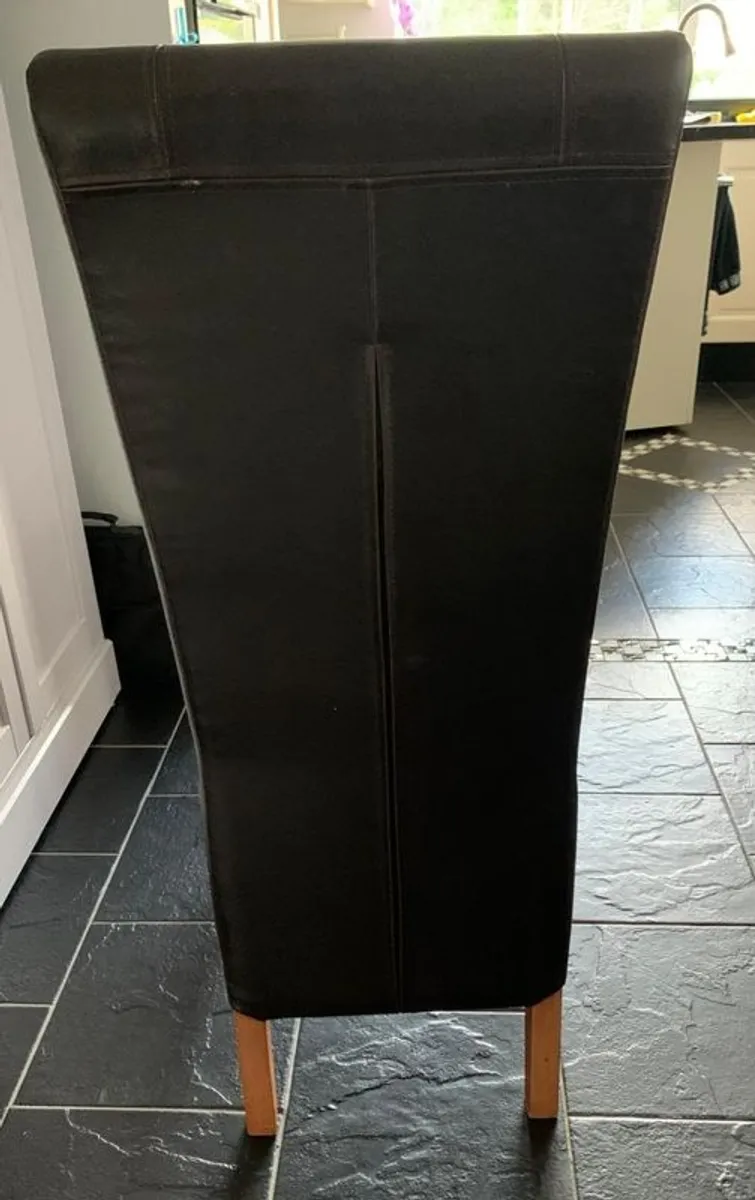 Leather Dining chairs - Image 2