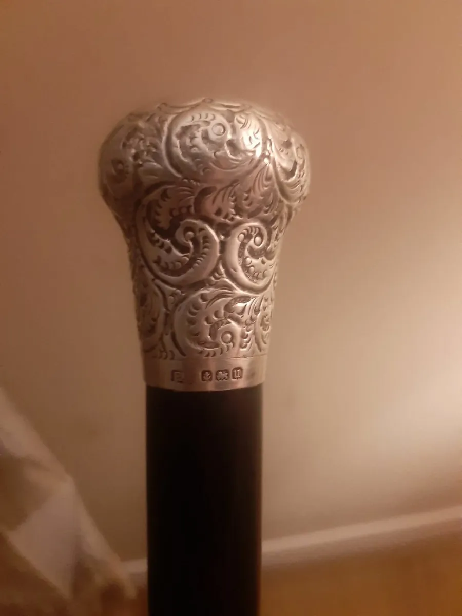 Antique gentlemens cane - Image 2