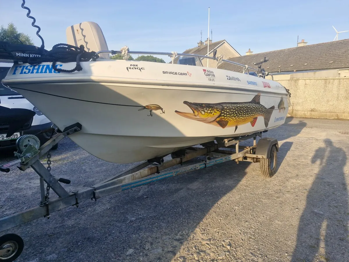 15ft marlin dell Quay 435 sport (swap motorbike) - Image 1