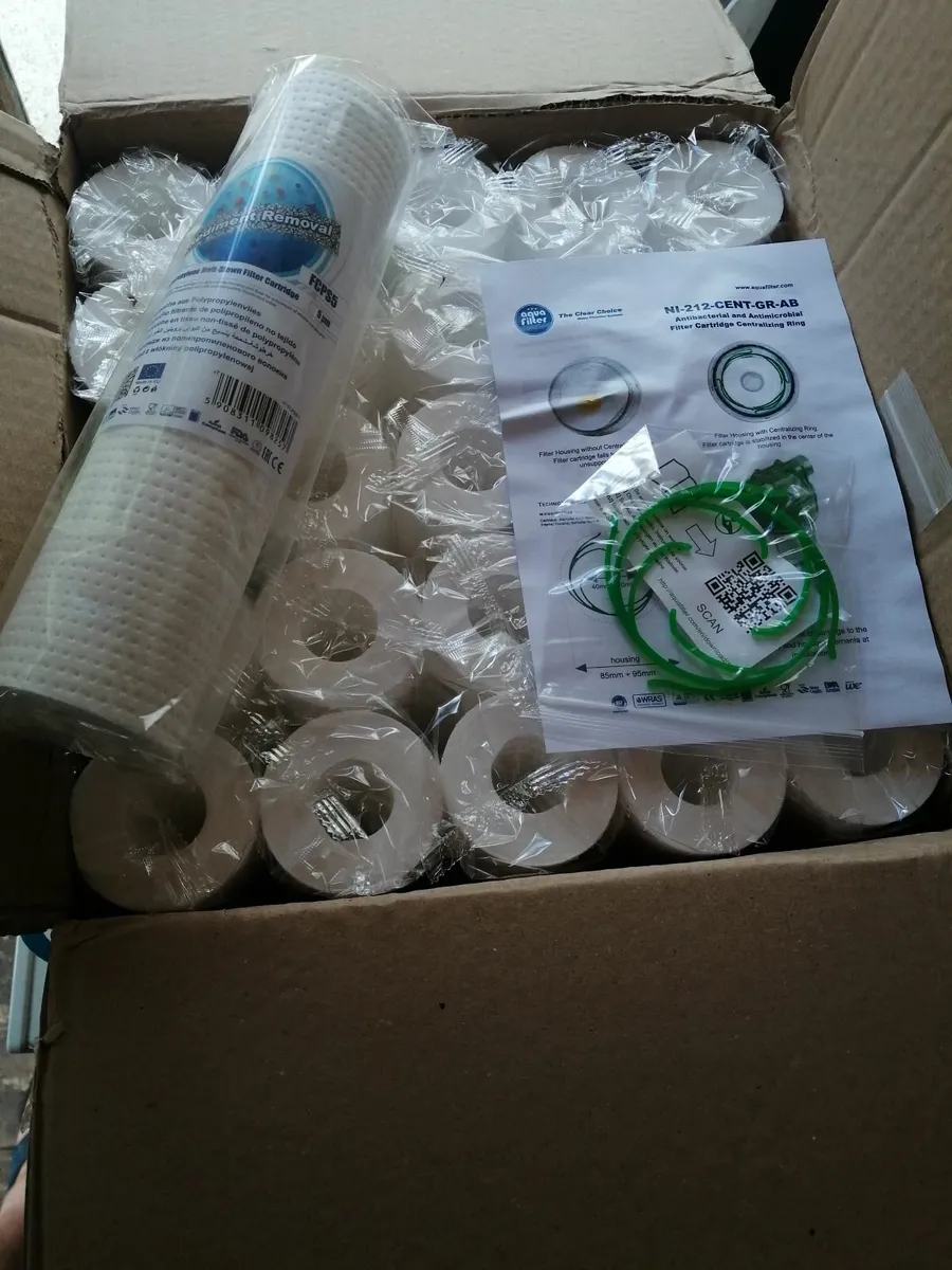 Aqua Filter 5 micron 10" water filter cartridges - Image 1
