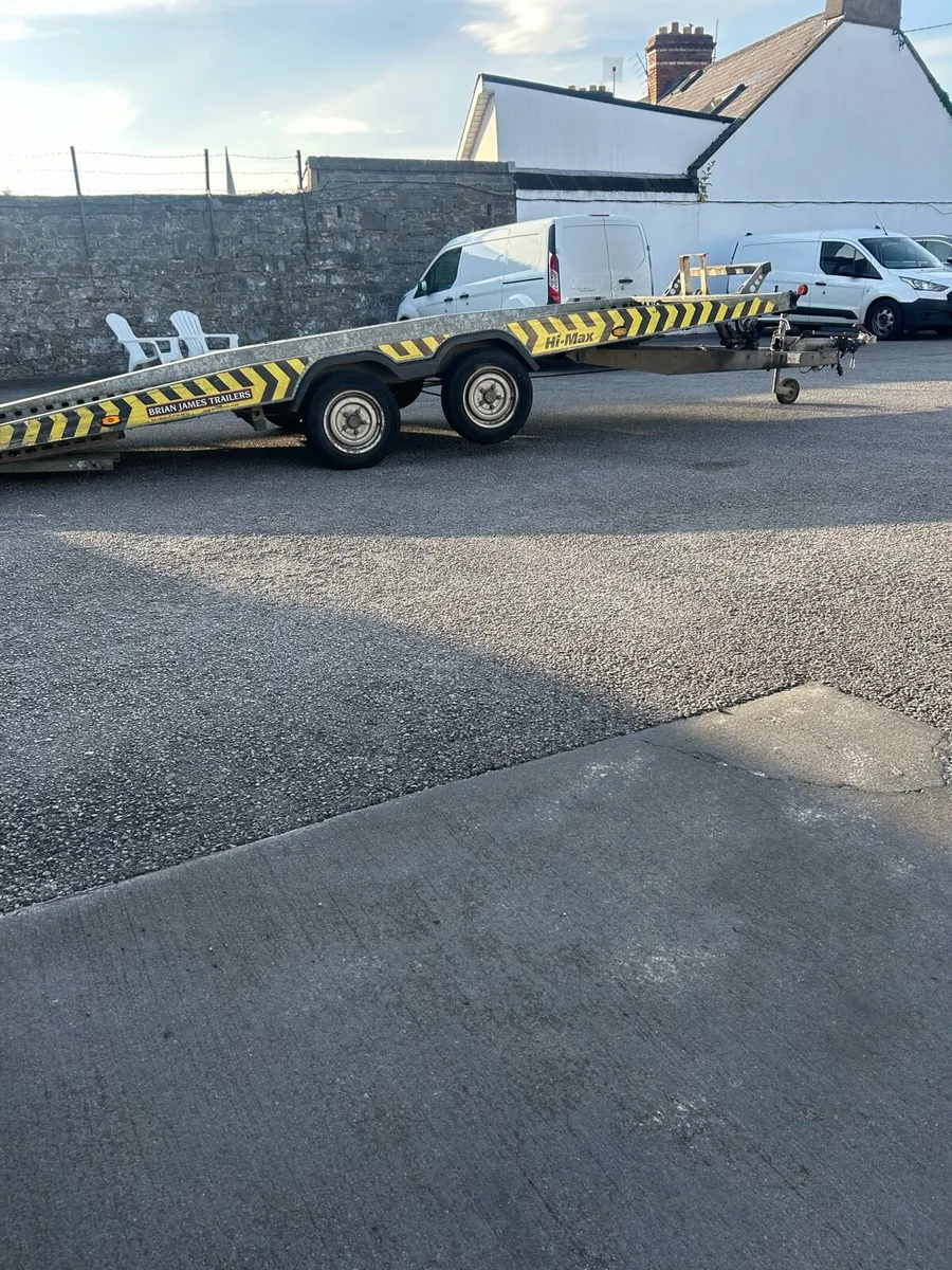 16”7 ft Brian James HI-MAXX tilt bed transporter - Image 2