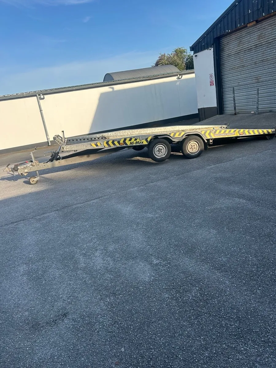 16”7 ft Brian James HI-MAXX tilt bed transporter - Image 3