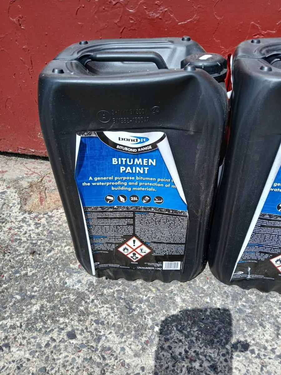 Black bitumen paint - Image 2