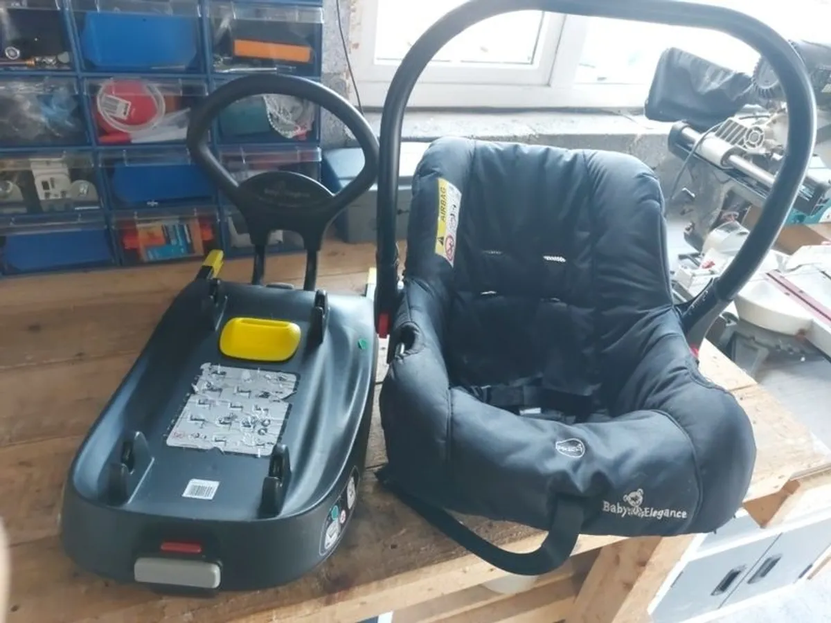 baby elegance car seat - Image 1